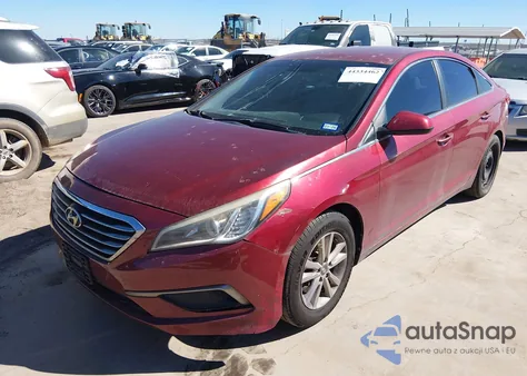 2016 Hyundai Sonata Se из США, поврежденный, VIN 5NPE24AF2GH383723